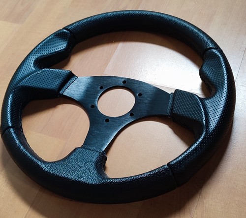 Steering wheel perforated - steering,