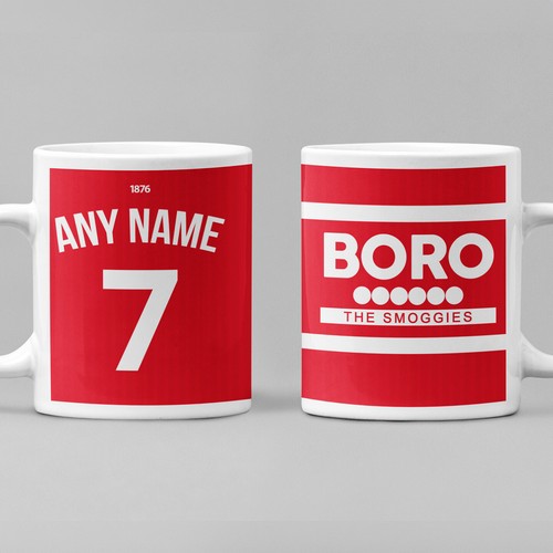 Personalised middlesbrough mug - middlesbrough,