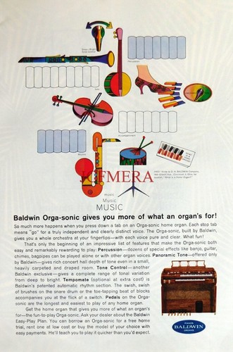 Baldwin orga sonic home - baldwin, 'orga-sonic'