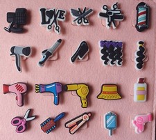HAIRDRESSER BARBER Croc Charms Hair salon Beauty Products Stylist UK SELLER