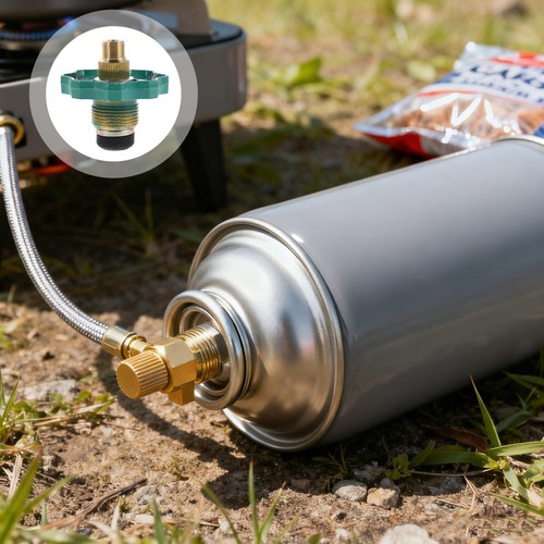 Outdoor gas tank adapter - gas,