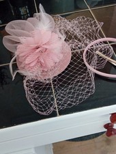 Dusky Pink Fascinator Headband