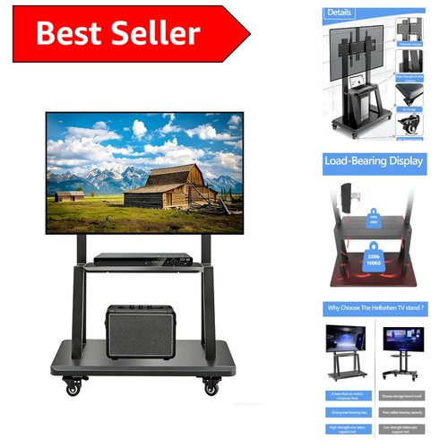 Sturdy mobile cart with - mobile, tv
