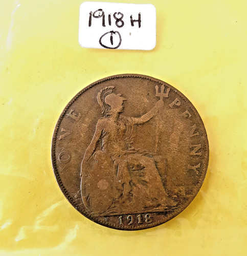 British old penny s - 4,
