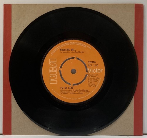 Madeline bell so glad - madeline, i’m