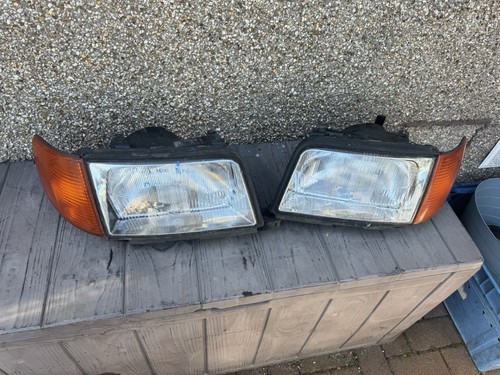 Audi 100 front headlights - 100/a6,