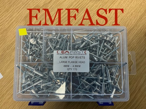 Assortment box 170pc 4 8mm - box,