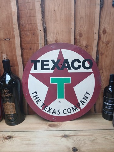 Large texaco advertising sign - large,