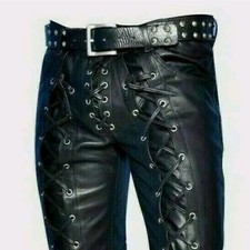 Men's Black Genuine Leather