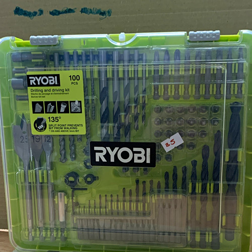 Ryobi rakdd100 100pc drilling - ryobi,