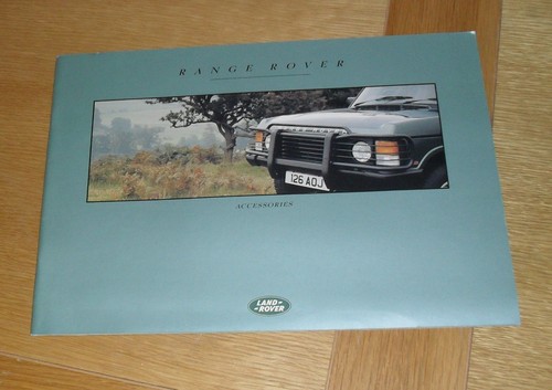 Range rover accessories - range,