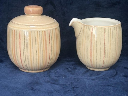 Denby caramel stripes - stripes, milk
