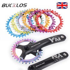 BUCKLOS 104BCD 30-42t Bicycle Crank set Chainset Mountain Bike Single Chainring