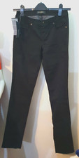Ermanno Scervino Designer Womens Black Jeans Size 27 BNWT 