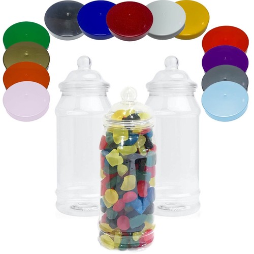 Plastic sweet jars storage - jars,