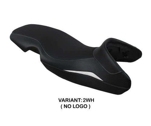 Seat saddle cover tauro white - seat,
