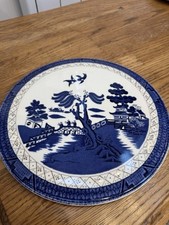 BOOTHS REAL OLD WILLOW CAKE STAND 10.75” DIAMETER