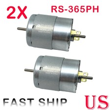 2Pcs RS-365PH DC 6V-24V 12V