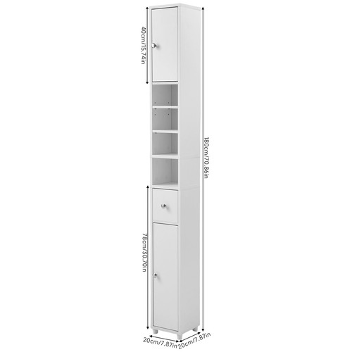 Tall narrow bathroom storage - tall,