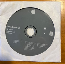 Powerbook G4 12" Software