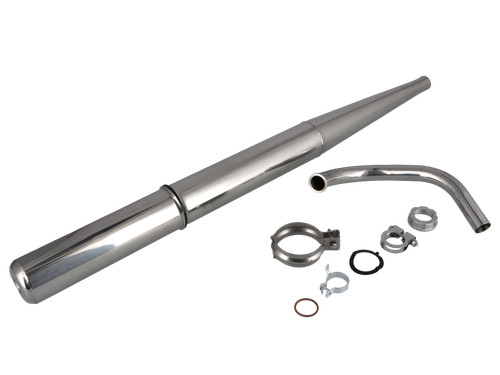Set exhaust stainless steel - exhaust,