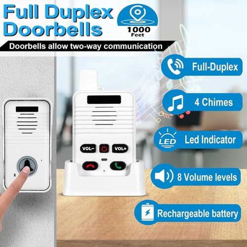 Wireless doorbell outdoor - wireless,