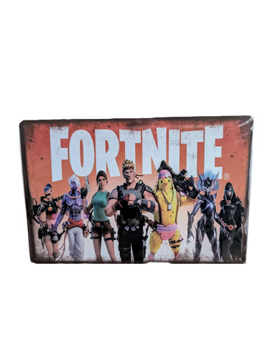Fortnite battle royale metal - fortnite,