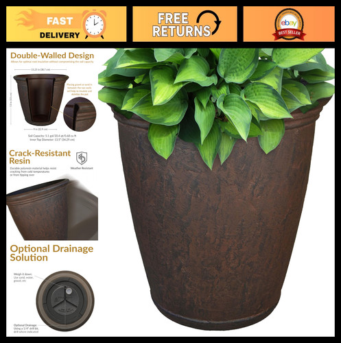 Large plastic planter - large,