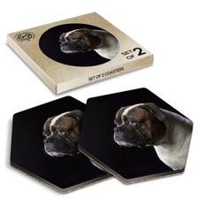 Hexagon coasters adult - -,
