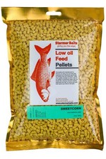 Sweetcorn low oil feed pellets for carp and coarse fishing all season 5mm