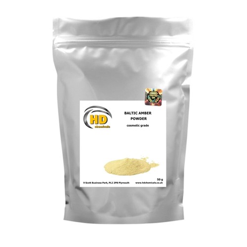 Amber baltic powder - powder, dust
