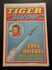 Tiger and Scorcher Comic 31st May 1975, FREE UK POSTAGE