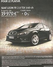 ADVERTISING 2011 SEAT LEON fr