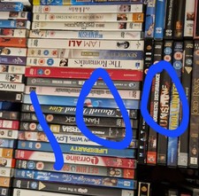 100 DVDs Bundle | DVD Joblot Bulk Wholesale Car Boot | Movies, Films, TV Series
