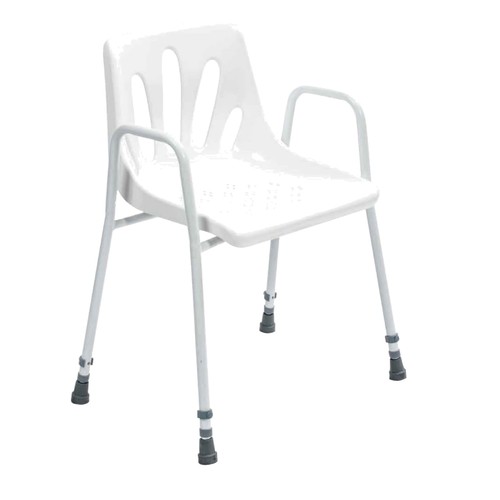Height adjustable shower chair - height,