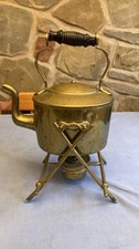 Brass spirit kettle with stand