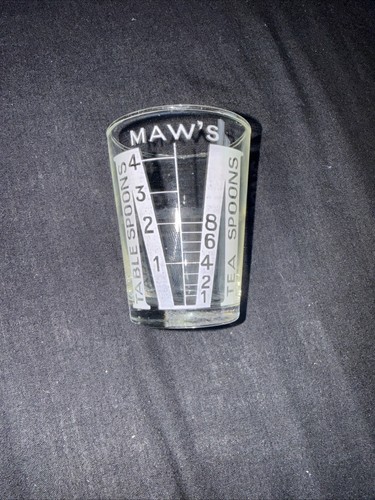 Antique maw medicine glass - antique, maw's