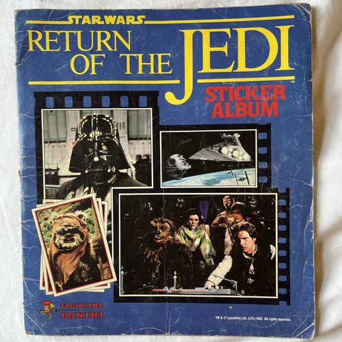 Panini 1983 star wars return - wars:,