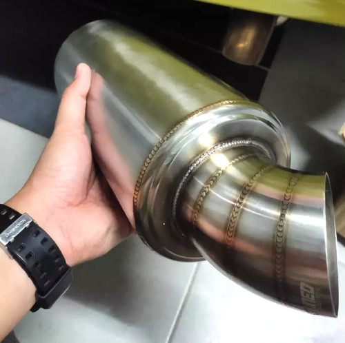 Tuned turndown muffler - k-tuned,