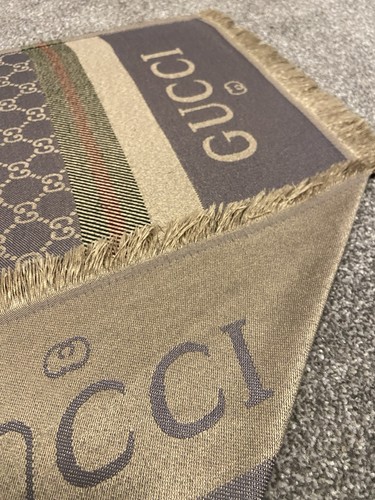 Gucci monogram large shawl - gucci, gg