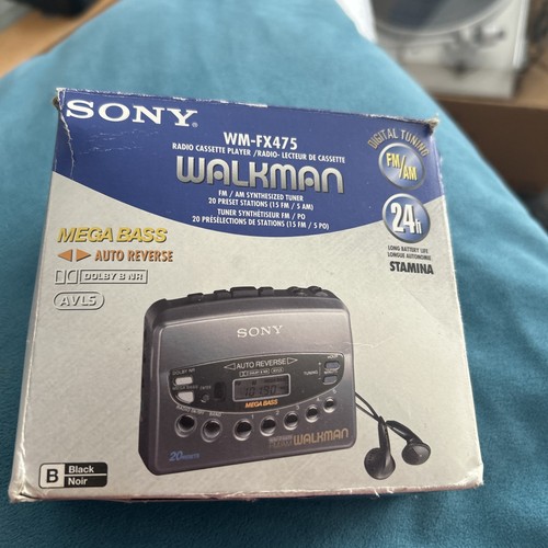 Sony fx475 radio cassette - sony, wm-fx475