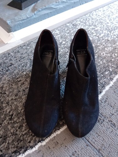 Ladies black size 4 5 - ladies, m&s