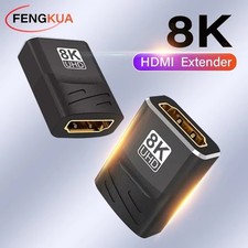 HDMI EXTENDER FEMALE TO FEMALE ADAPTER EXTENSION JOINER CONNECTOR HD 1080 4k/8k