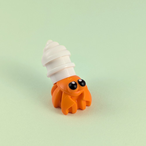 Lego hermit crab minifigure - hermit,