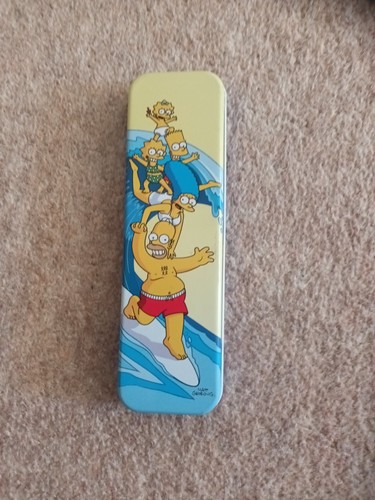 Simpsons tin pencil case - tin,