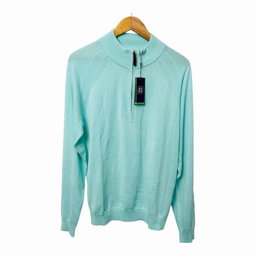 Footjoy half zip sweater - half,