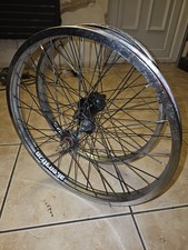 Alienation Chrome RHD Bmx Wheelset 9T 20"