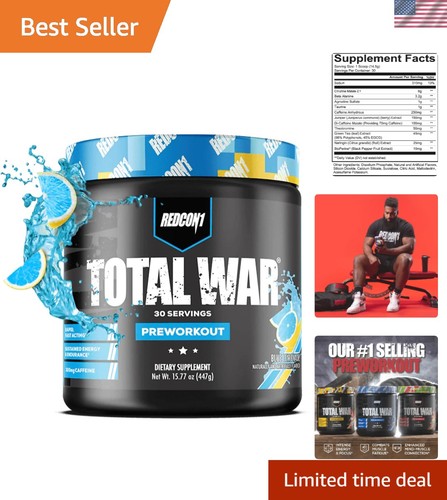Total war pre workout - total, blue