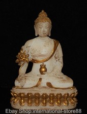 4.6" Old Chinese Buddism Glaze