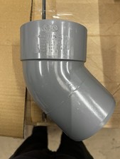 Polypipe Soil Pipe Bends 110mm x 135 Degrees SB403 S/S BS4514 Job Lot